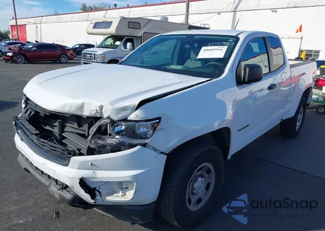 2019 Chevrolet Colorado Wt from USA, damaged, VIN 1GCHTBEA1K1350905